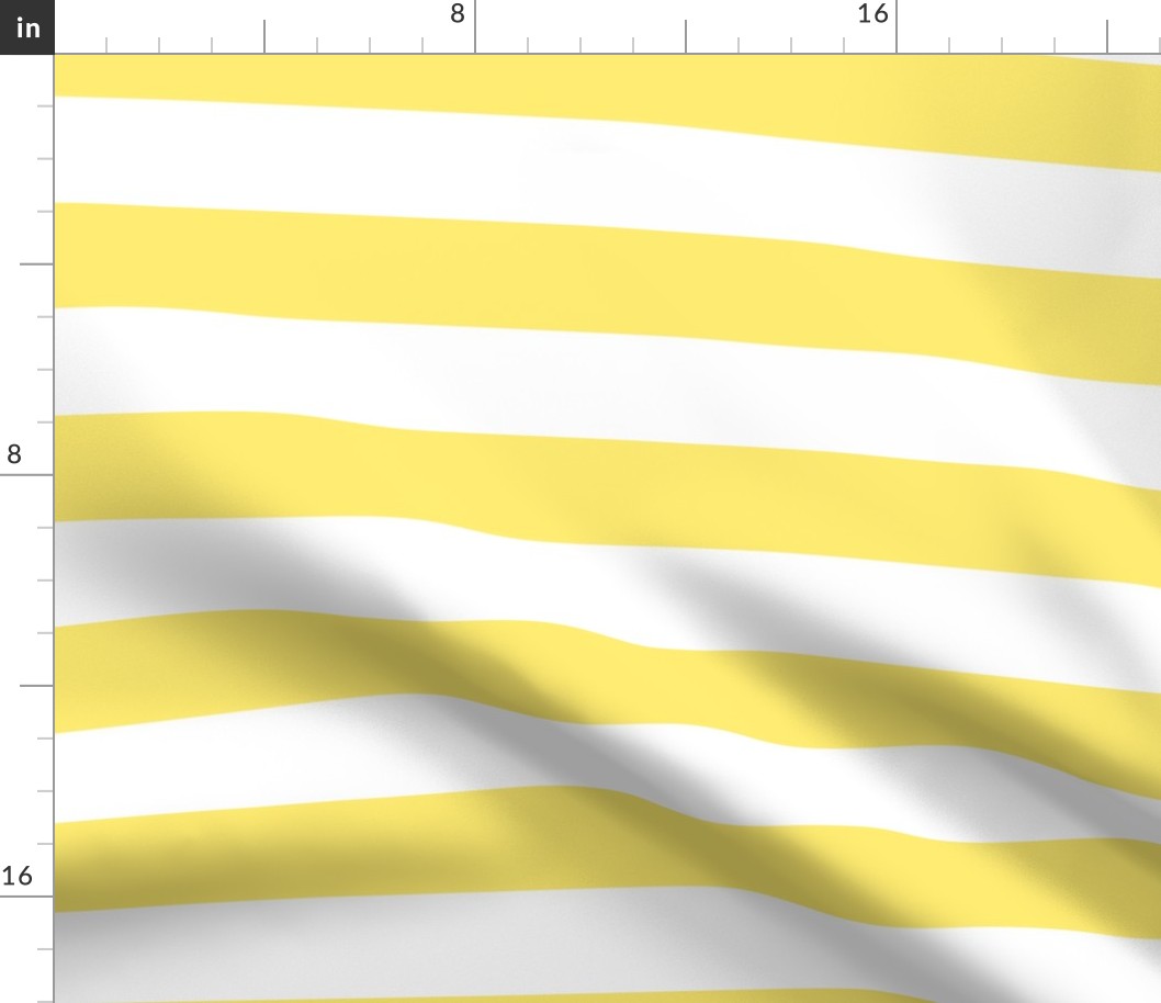 lemon yellow 2" stripes LG