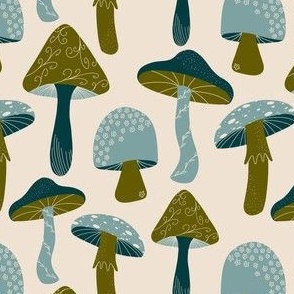 Mushroom Glenn - Bluegreen
