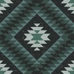 Southwest Diamonds - Lake Life Collection (Deep Moody Midnight Green)