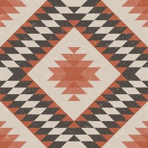 Southwest Diamonds - Lake Life Collection (Rust, Linen, Taupe)