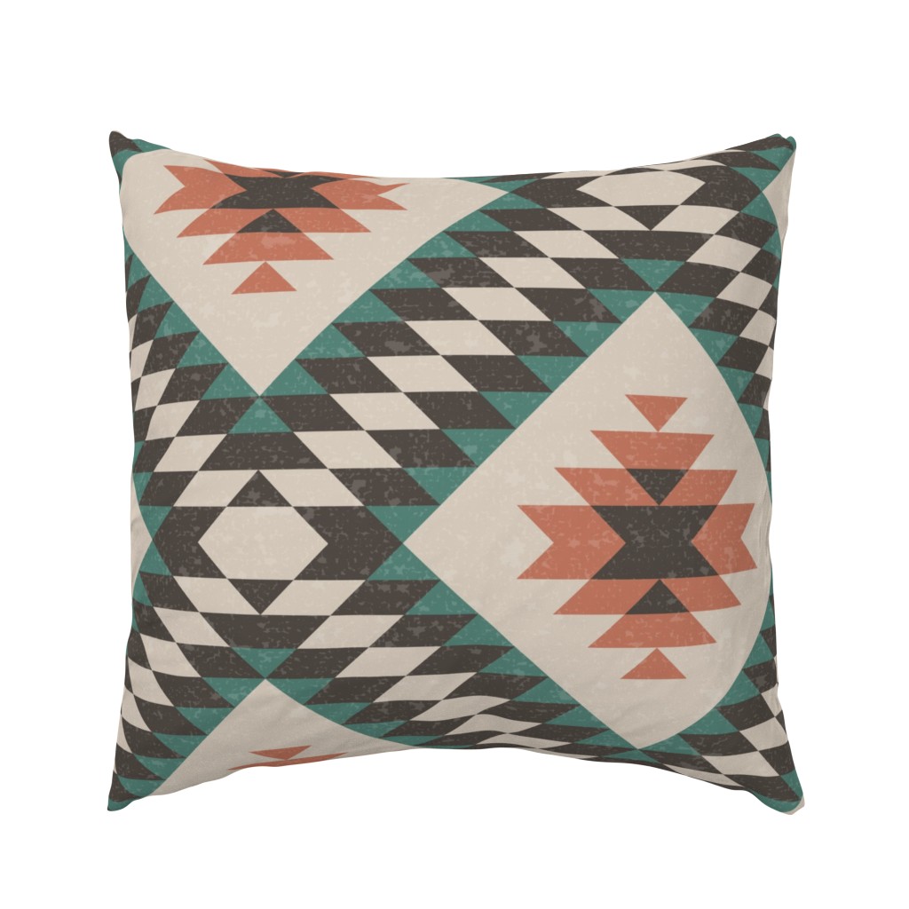 Southwest Diamonds - Lake Life Collection (Linen, Green, Rust)