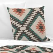 Southwest Diamonds - Lake Life Collection (Linen, Green, Rust)