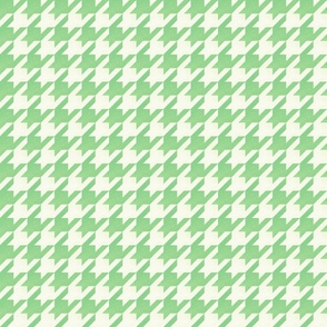 Houndstooth (Soft Green)