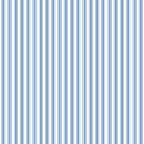 cornflower blue ticking stripes