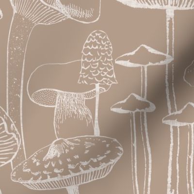 Mushrooms  - Taupe