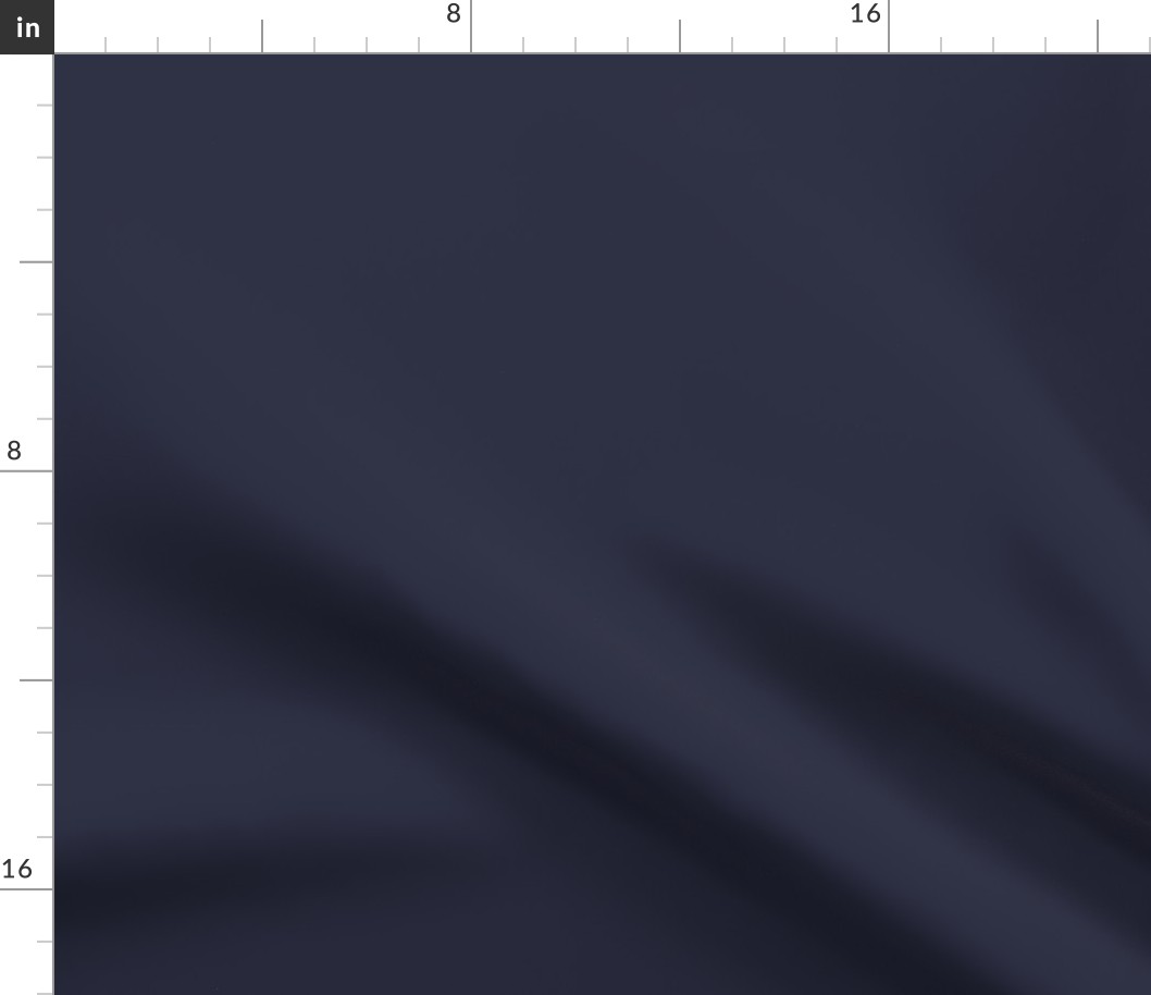 Solid Night Sky Blue -  Passementerie Coordinate Fabric 