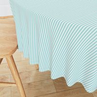 light teal ticking stripes