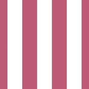 Deckchair stripe (large scale) - cute summer aesthetic fabric for kids