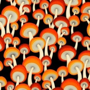 Amanita Mushroom Swatch - Solid