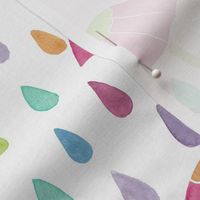 Rainbow Sprinkle | Surrealist Wallpaper for a kid's playroom | Small Scale