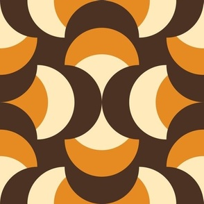 3007 G Large  - abstract retro shapes