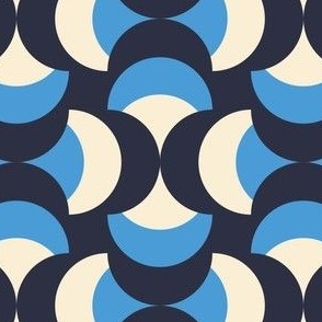 3007 E Medium  - abstract retro shapes