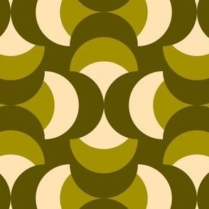 3007 H Medium  - abstract retro shapes