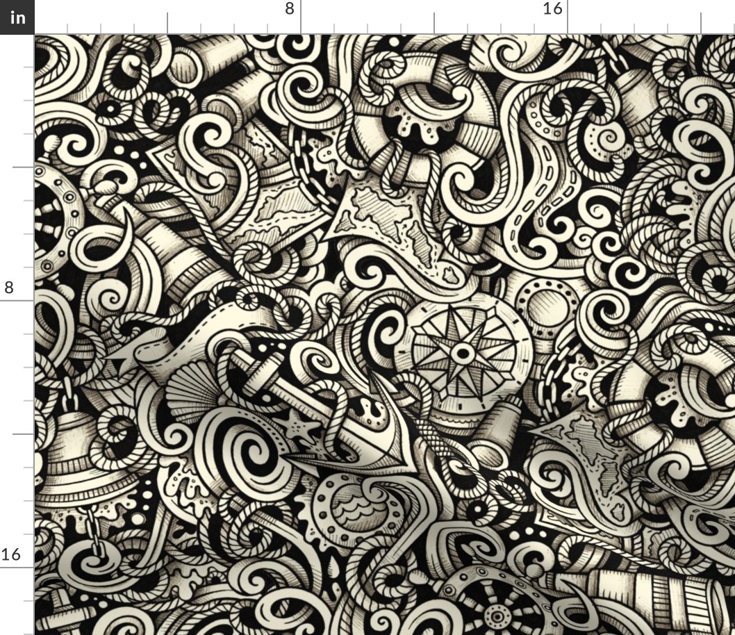 Nautical Graphics Doodle 2