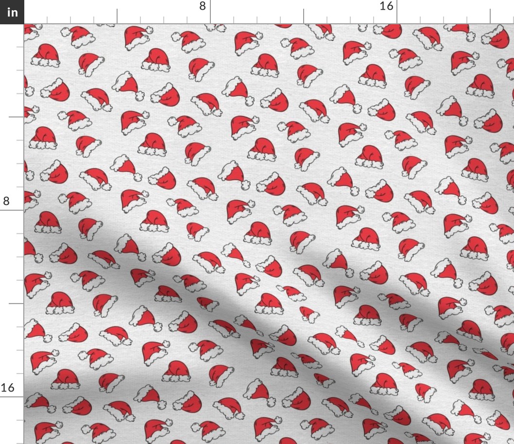 Christmas Fabric Santas Hat Pattern - LAD20