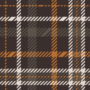 Tartan Plaid-Rustic Orange