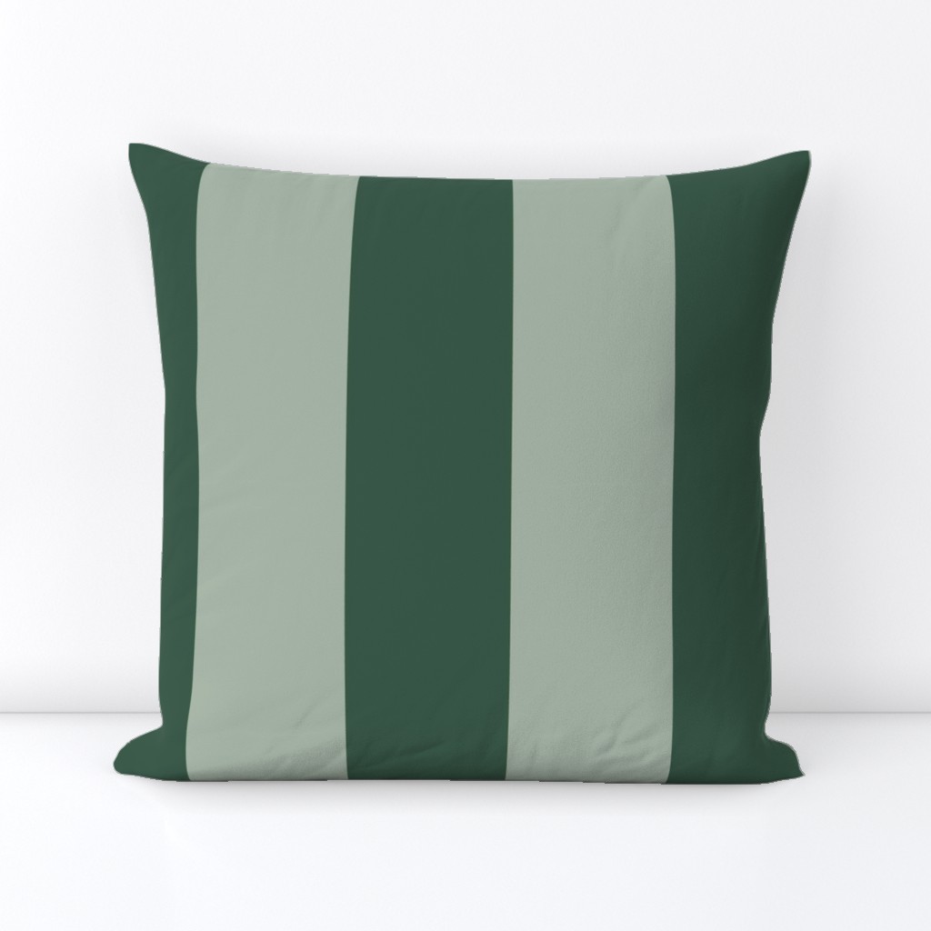 Bold Stripe - Forrest and Mint