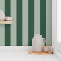 Bold Stripe - Forrest and Mint