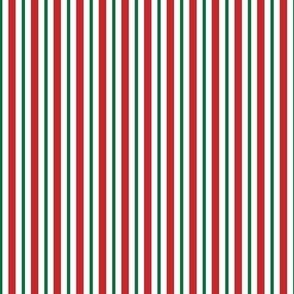 Festive candy Stripes, Small Scale