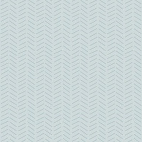 Hand Drawn Herringbone - Light Blue Sm.