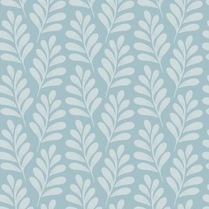 Turning Leaves - Light blue-gray Sm.