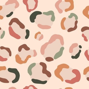 medium // leopard pattern 01 // floral palette
