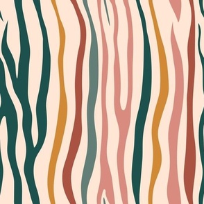 medium // zebra stripes pattern 02 // horizon palette