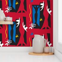 Matisse Collage - Red