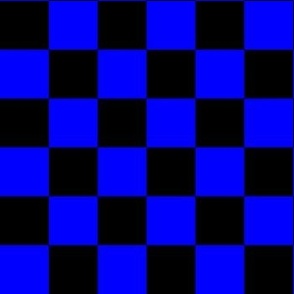 Black and Blue Checkers