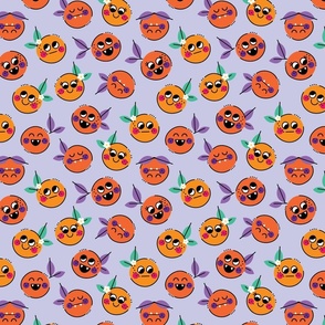 vampire oranges on lavender large