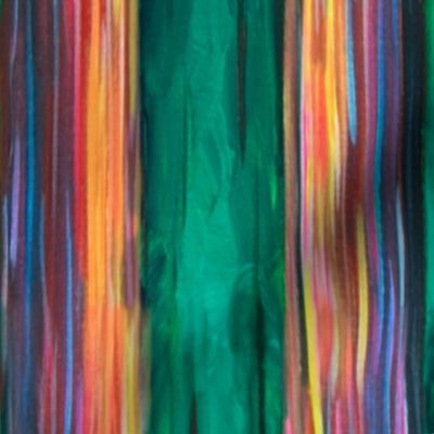 Rainbow Redwood Stripes - XL