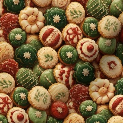 Fancy Christmas Cookies