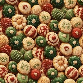 Fancy Christmas Cookies