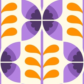 2856 C Extra Large - butterfly flowers