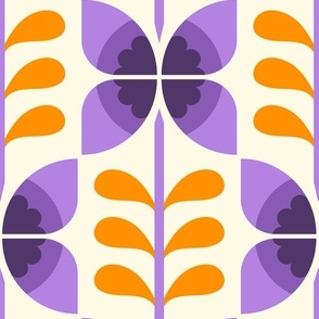 2856 C Large - butterfly flowers