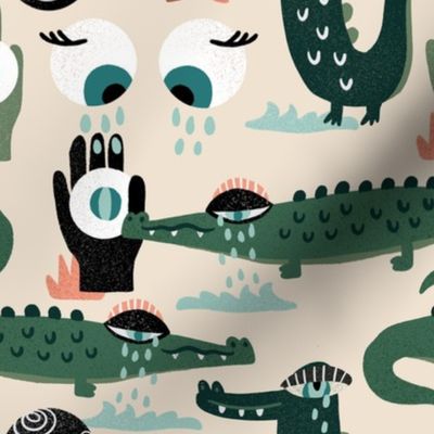 Crocodile tears_pattern