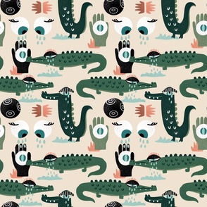 Crocodile tears_pattern