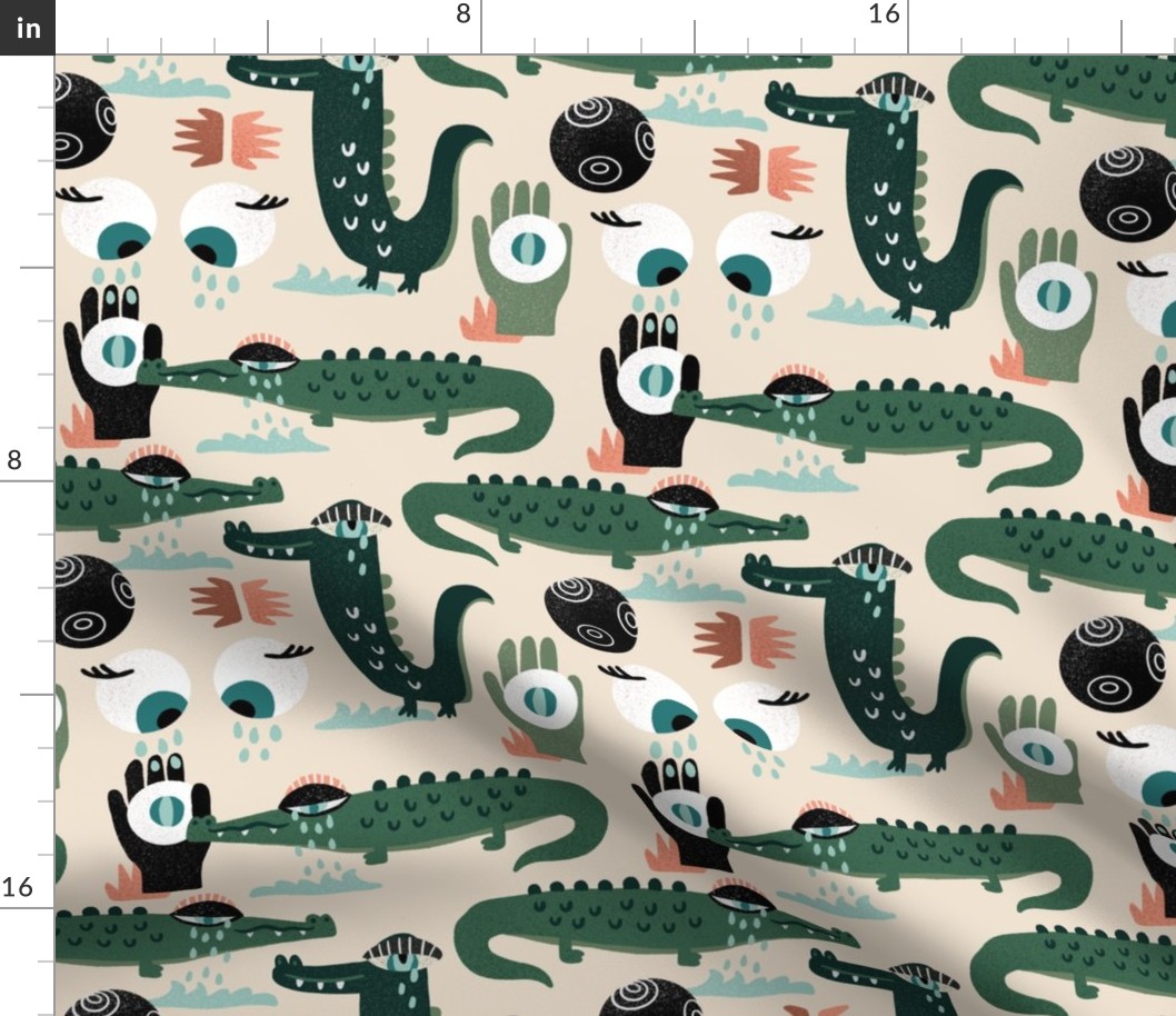 Crocodile tears_pattern