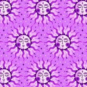 Magic Sun in Purple