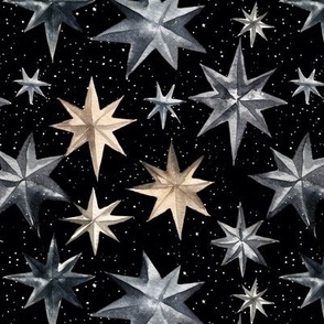 Holiday Christmas stars