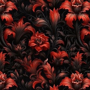 Gothic Crimson Bouquet