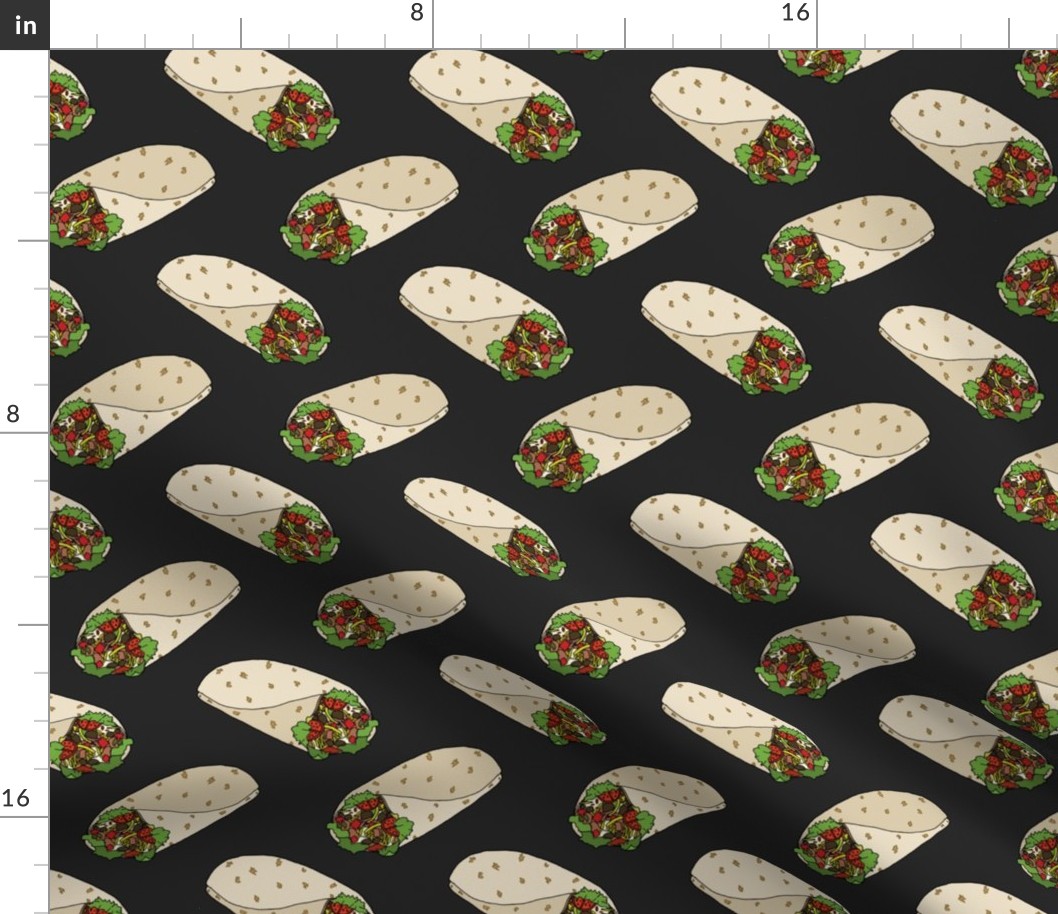 Burritos (Charcoal Gray small scale) 