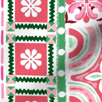 Rilli Christmas-Red Green-Large Scale