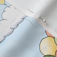 Cloud Kittens Nursery Decor