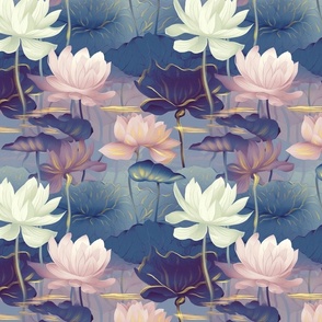 Serene lotus