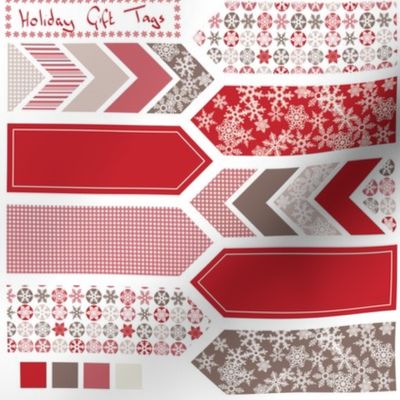 Holiday gift tags