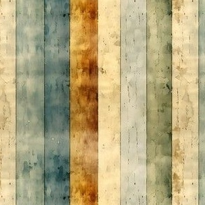 Muted Watercolor Stripes - small