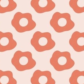 Pantone palette floral light background