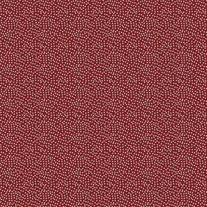 AFRICA Fabric Red with White Dots