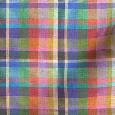 preppy rainbow plaids 1A